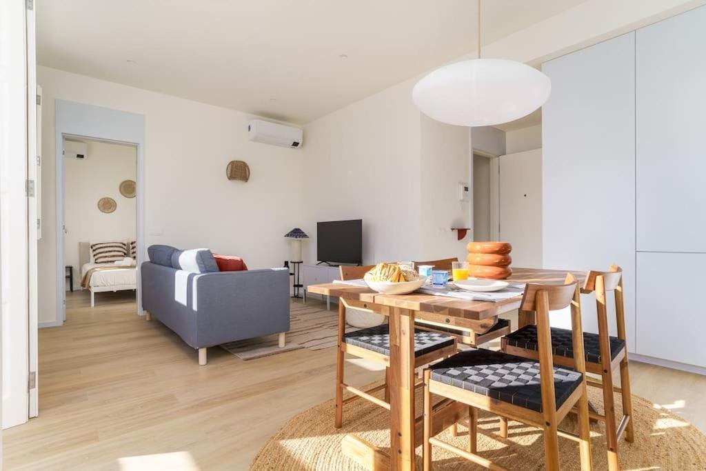 Modern & Bright - Faro Mercado Apt 22 ภายนอก รูปภาพ